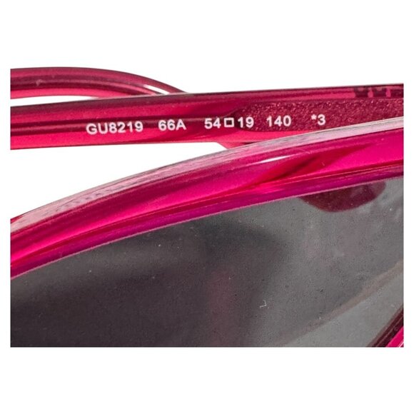 GUESS Solid Cat Eye Women Sunglasses GU8219 Grey Color Lens 54-19-140 - Picture 3 of 4